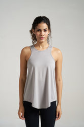 Munns & Mars Racerback Tank Top - Grey
